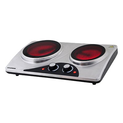 כירה חשמלית קרמית כפולה Hyundai 2100W HAP-302-C6S