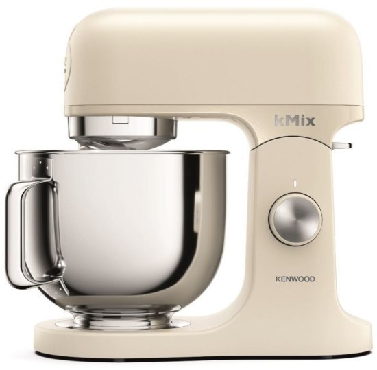 מיקסר שולחני עם קערת נירוסטה 5 ליטר Kenwood KMX753A KMix Express Yourself 1000W - צבע קרם