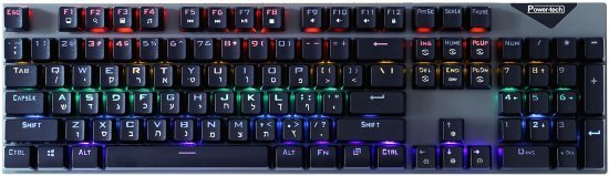 מקלדת מכנית Power-Tech MK913 - צבע שחור
