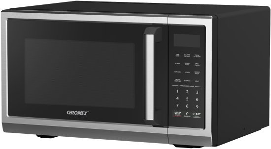 מיקרוגל דיגיטלי משולב גריל 23 ליטר Chromex Chef CH-826 800W - שחור