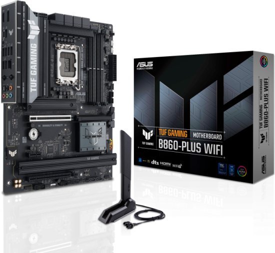 לוח אם Asus TUF Gaming B860-Plus WIFI LGA1851 B860 DDR5