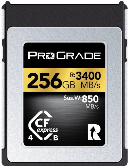 כרטיס זיכרון ProGrade CFExpress Type-B 4.0 256GB Gold