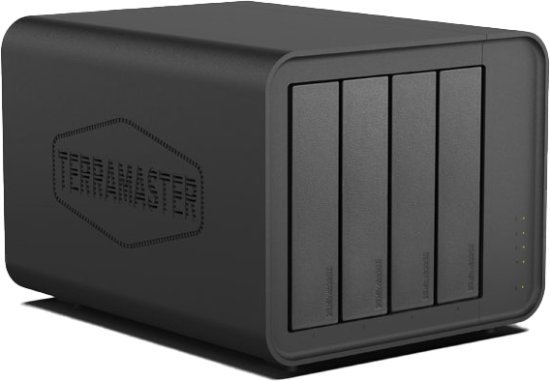 שרת אחסון NAS ללא כוננים TerraMaster F4-424 4-Bay