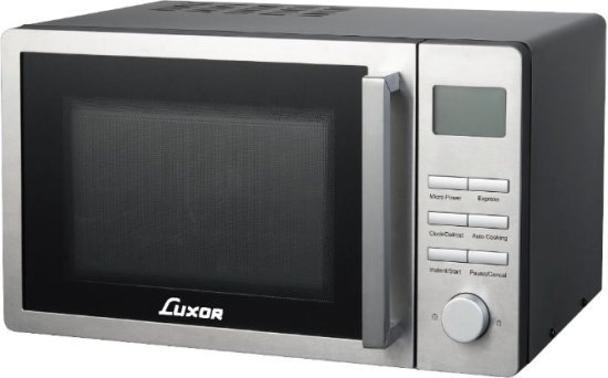 מיקרוגל דיגיטלי 25 ליטר 700W דגם 25ux20-L מבית Luxor - צבע כסוף