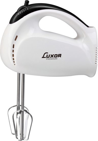 מיקסר ידני חשמלי 7 מהירויות Luxor 150W - צבע לבן