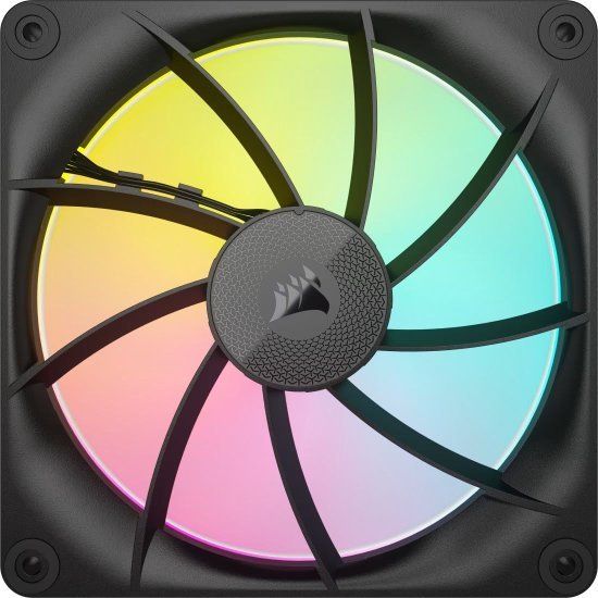 מאוורר למארז עם בקר תאורה Corsair iCUE LINK  LX140 RGB 140mm PWM - צבע שחור