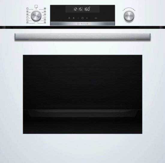 תנור בנוי פירוליטי 71 ליטר 10 תוכניות Bosch Serie 6 HBG578EW3 - לבן - אחריות יבואן רשמי BSH - תוצרת ספרד