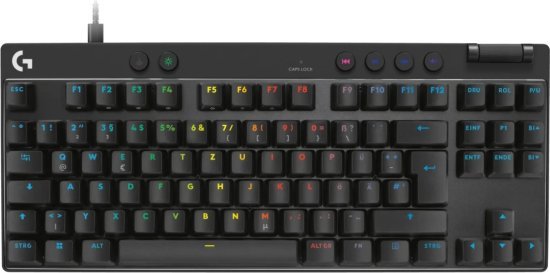 מקלדת גיימינג חוטית Logitech G Pro X TKL Rapid Tenkeyless - צבע שחור