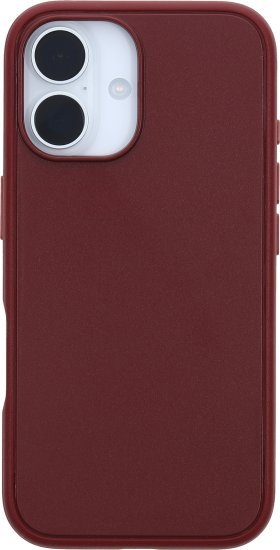 כיסוי OtterBox Symmetry עם MagSafe ל- iPhone 16 - צבע Brick Red