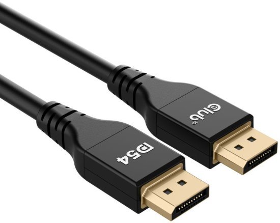 כבל Club3D 4K240Hz / 8K120Hz HDR10 CAC-1093 מחיבור DisplayPort זכר לחיבור DisplayPort 2.1 זכר - אורך 3 מטר