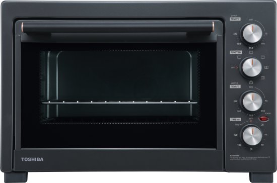 טוסטר אובן + טורבו 40 ליטר Toshiba TL-MC40EZF(GR)-IL 1800W - אפור טיטניום