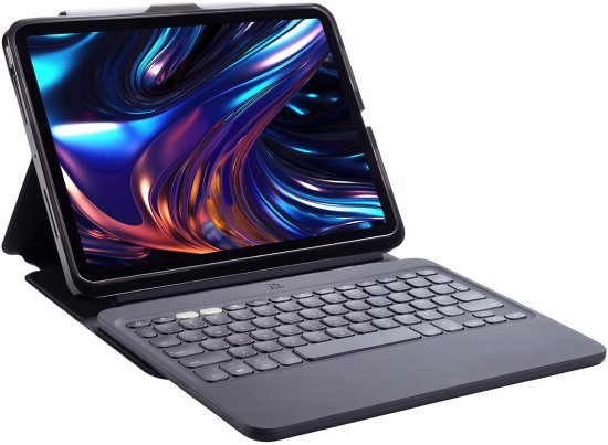 מקלדת אלחוטית וכיסוי Zagg Pro Keys 2 עבור Apple iPad Pro 13 M4 - צבע שחור