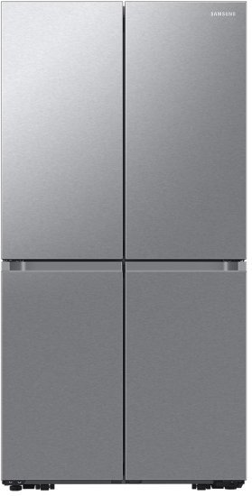 מקרר 4 דלתות מקפיא תחתון אינוורטר 852 ליטר כולל קיוסק קרח ומים Samsung RF82DG9621SR No Frost - פלטינום מוברש
