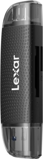 קורא כרטיסים Lexar Dual-Slot USB-A / USB-C SD / MicroSD