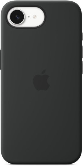 כיסוי סיליקון מקורי ל-Apple iPhone 16e - צבע Black