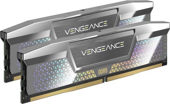 זיכרון למחשבים נייחים Corsair Vengeance 2x24GB DDR5 CUDIMM 8400MT / s CL40 - צבע Silver