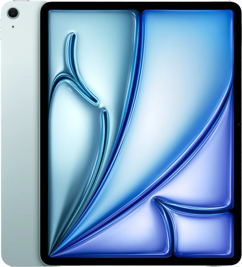 אייפד Apple iPad Air 13-inch (M3) 256GB Wi-Fi + Cellular - צבע כחול - ללא מטען