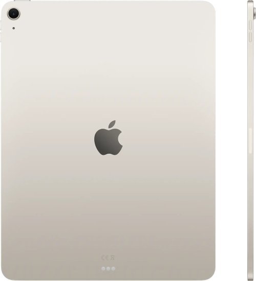 אייפד Apple iPad Air 13-inch (M3) 256GB Wi-Fi + Cellular - צבע Starlight - ללא מטען