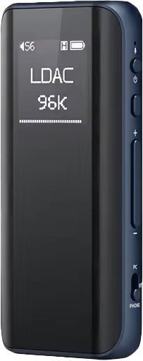 מגבר אוזניות נייד עם FiiO BTR15 Bluetooth  - צבע כחול