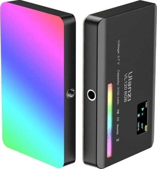 תאורת לד לווידאו Ulanzi 2495 VL120 RGB