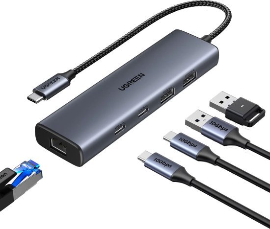 תחנת עגינה 6 ב-1 UGREEN Multiport