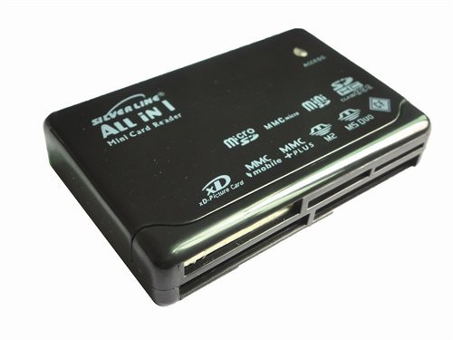 קורא כרטיסים Silver Line All-In-One Memory USB 2.0 EL-650