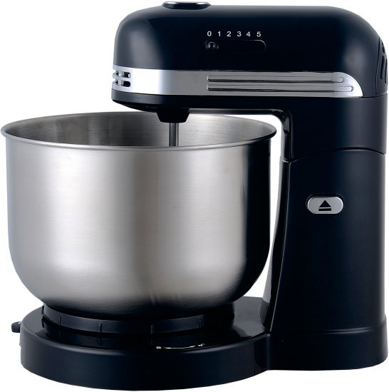 מיקסר מקצועי 3.5 ליטר 350W בעל 5 מהירויות דגם HM-799 מבית Luxor - צבע שחור