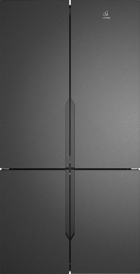 מקרר 4 דלתות מקפיא תחתון אינוורטר 572 ליטר Electrolux EvenTempMetal UltimateTaste 700 EQE5609BA - נירוסטה מוברשת שחורה