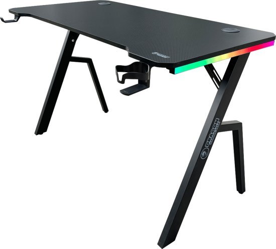 שולחן גיימינג מקצועי Dragon TR RGB - צבע שחור