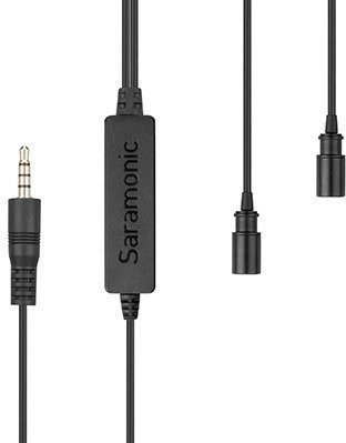 מיקרופון דש כפול כל-כיווני Saramonic LavMicro