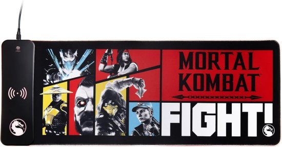 משטח גיימינג לעכבר Numskull XL RGB - מורטל קומבט