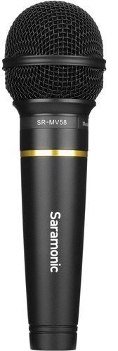 מיקרופון יד דינמי מקצועי Saramonic SR-MV58