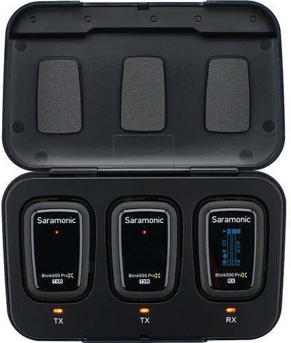 מערכת שני מיקרופוני דש דגם Saramonic Blink500 ProX B2R