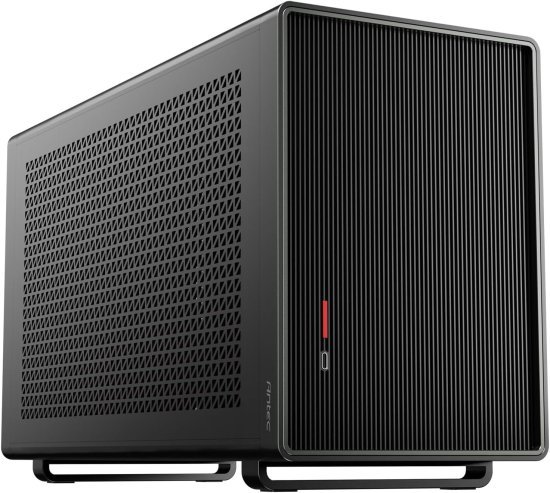 מארז ללא ספק Antec 1M Performance Mini ITX  - שחור