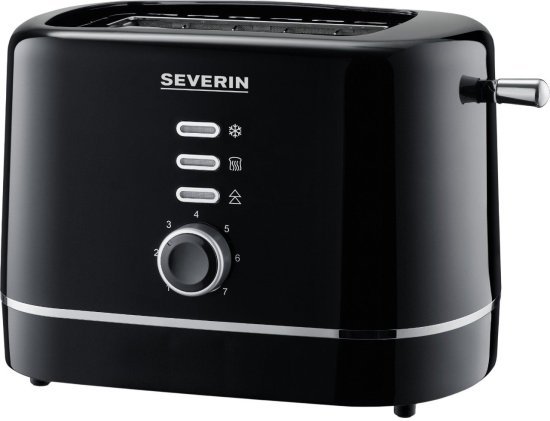 מצנם ל-2 פרוסות הספק 850W דגם AT4321 מבית Severin - צבע שחור