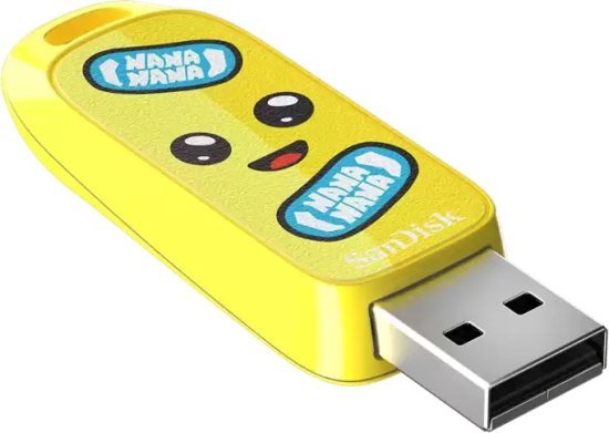 זיכרון נייד SanDisk Fortnite USB - דגם SDCZIF-256G-G46 - נפח 256GB - בעיצוב peely