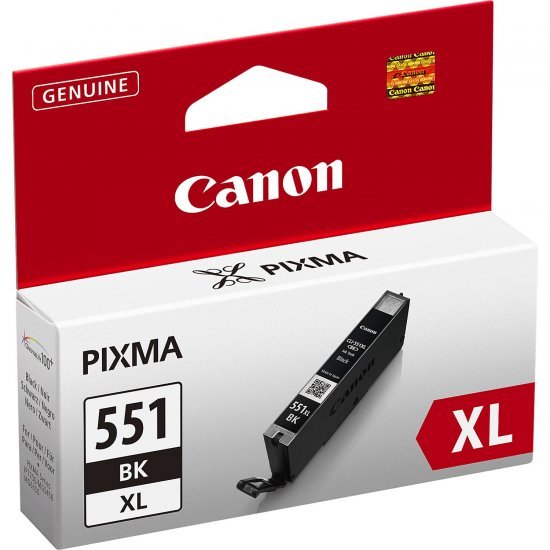 ראש דיו שחור מקורי Canon CLI-551XLBK