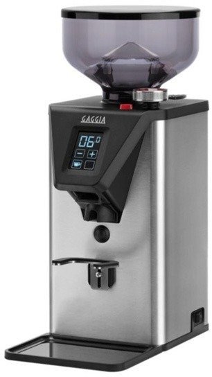 מטחנת קפה תוצרת איטליה בעיצוב ייחודי Gaggia MDF55 - נירוסטה