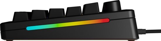 מקלדת גיימינג מכנית חוטית Glorious GMMK 3 Prebuilt 75 - צבע שחור