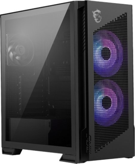 מארז מחשב ללא ספק MSI MPG VELOX 300R AIRFLOW PZ Mid Tower - צבע שחור