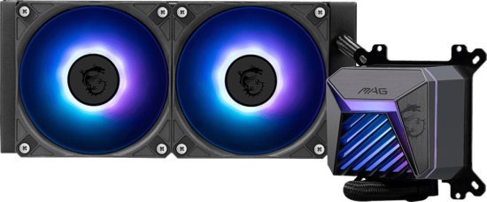 קירור נוזלי למעבד MSI MAG CORELIQUID A15 240 - שחור