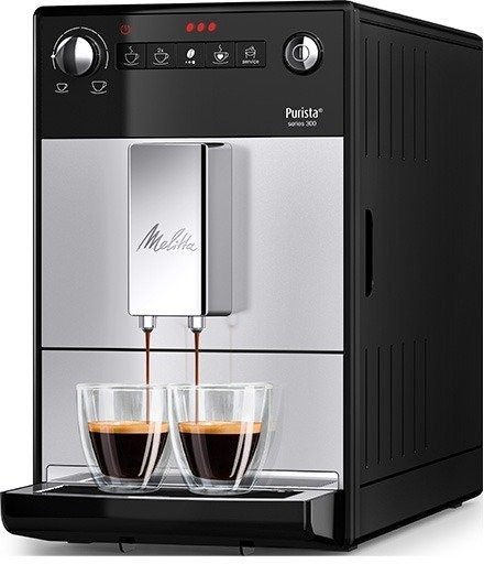 מכונת קפה אוטומטית Melitta Purista F230-102 - צבע כסוף