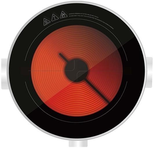 כירת בישול קרמית עגולה Hemilton HEM-2614 2000W