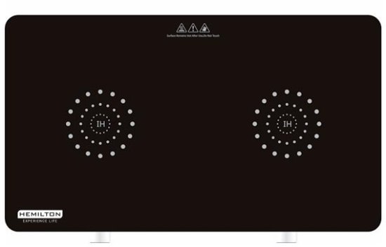 כירת אינדוקציה שני משטחי בישול Hemilton HEM-2616 3000W