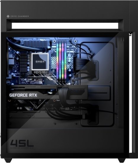 מחשב מותג שולחני לגיימרים HP Omen 45L BG2G3EA - צבע שחור