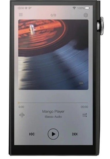 נגן אודיו נייד פרימיום ברזולוציה גבוהה עם Bluetooth ו-WIFI דגם DX260 מבית iBasso - צבע שחור