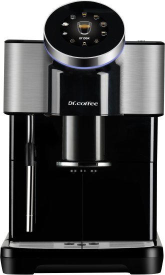 מכונת קפה אוטומטית עם מקציף קיטור Dr.Coffee H1 - צבע שחור - שנה אחריות יבואן רשמי על ידי רונלייט