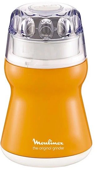 מטחנת קפה ותבלינים Moulinex AR110O27 180W - צבע כתום