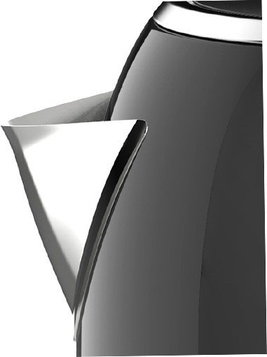 קומקום חשמלי 1.7 ליטר Sol Exclusive Strix SL-7003 2200W - צבע שחור מט