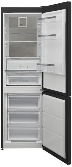 מקרר 2 דלתות מקפיא תחתון 311 ליטר Fujicom No-Frost FJ-NF696RBM - צבע שחור מט - פתיחה לימין